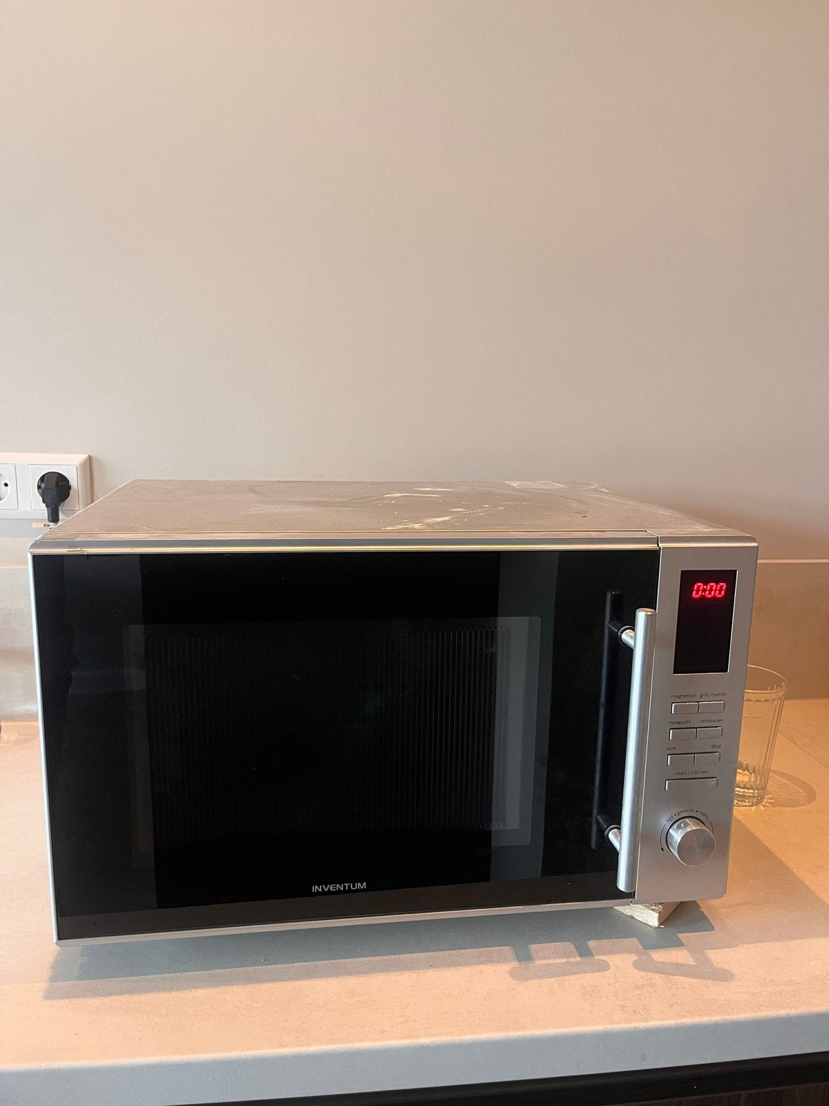 Inventum MN305C combimagnetron - 30 liter inhoud, Witgoed en Apparatuur, Ophalen, Combimagnetron, Gebruikt, 60 cm of meer