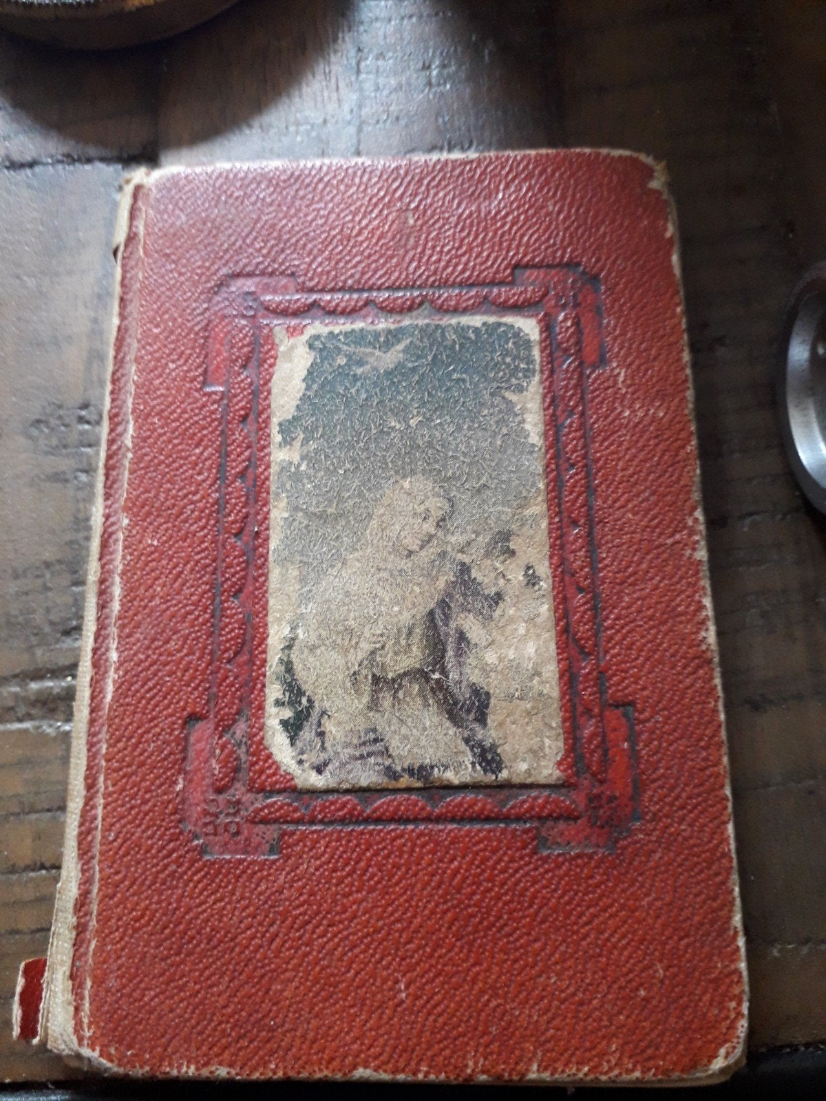 Oud gebedenboekje met religieuze afbeeldingen, Ophalen of Verzenden, Onbekend