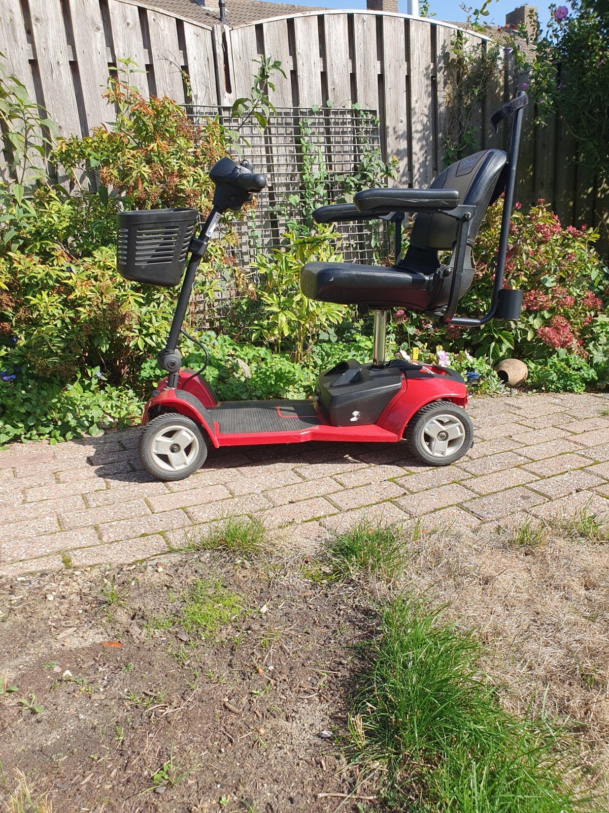 goed onderhouden opvouwbare scootmobiel Beaufort 4, bj 2019, Diversen, Ophalen, Gebruikt, 15 km of minder, 11 t/m 15 km/u