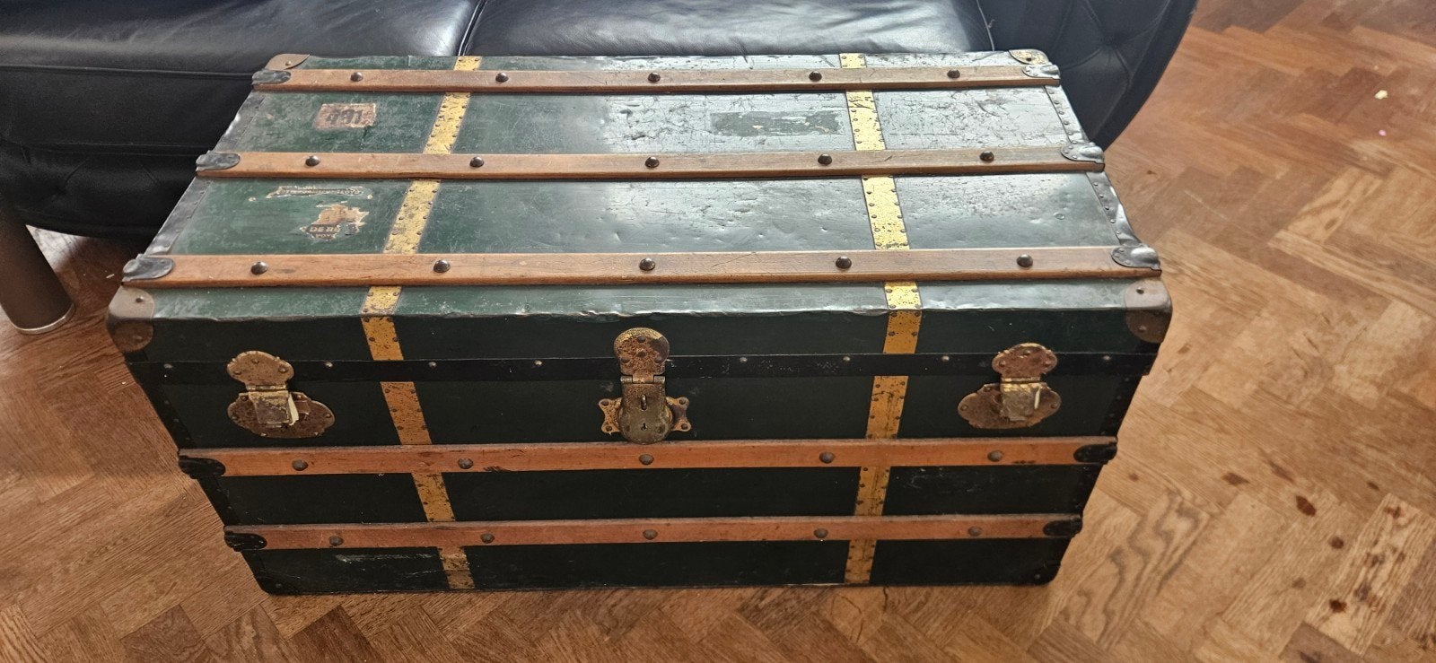 Originele hutkoffer, Ophalen, 50 tot 100 cm, Minder dan 50 cm