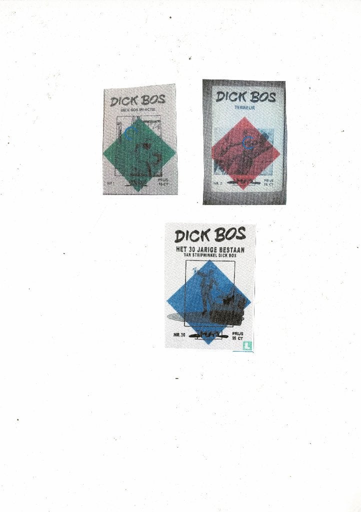 Dick Bos ruit serie gezocht/ betaal 100 euro per stuk!, Boeken, Meerdere stripboeken, Ophalen of Verzenden, Gelezen