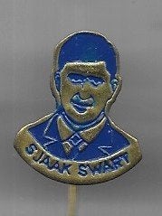 SJAAK SWART MISTER AJAX VOETBAL SPELD, Ophalen of Verzenden, Gebruikt, Merk, Speldje of Pin