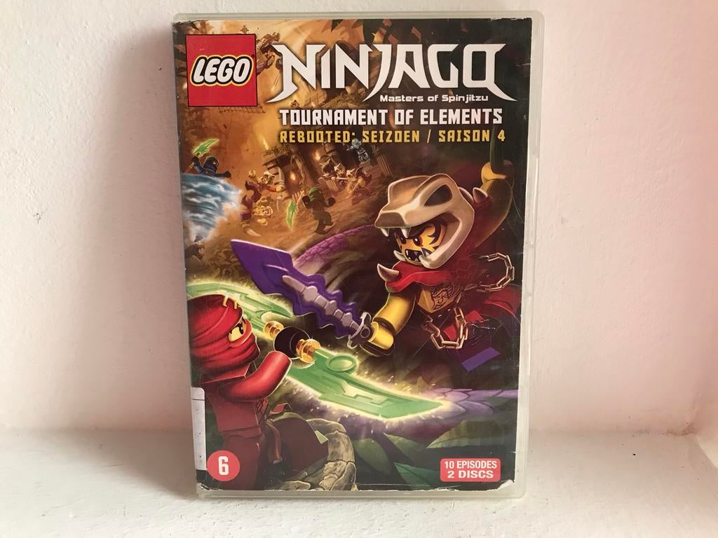 Ninjago Lego Masters of Spinjizu - seizoen 4, Cd's en Dvd's, Vanaf 6 jaar, Ophalen of Verzenden, Zo goed als nieuw