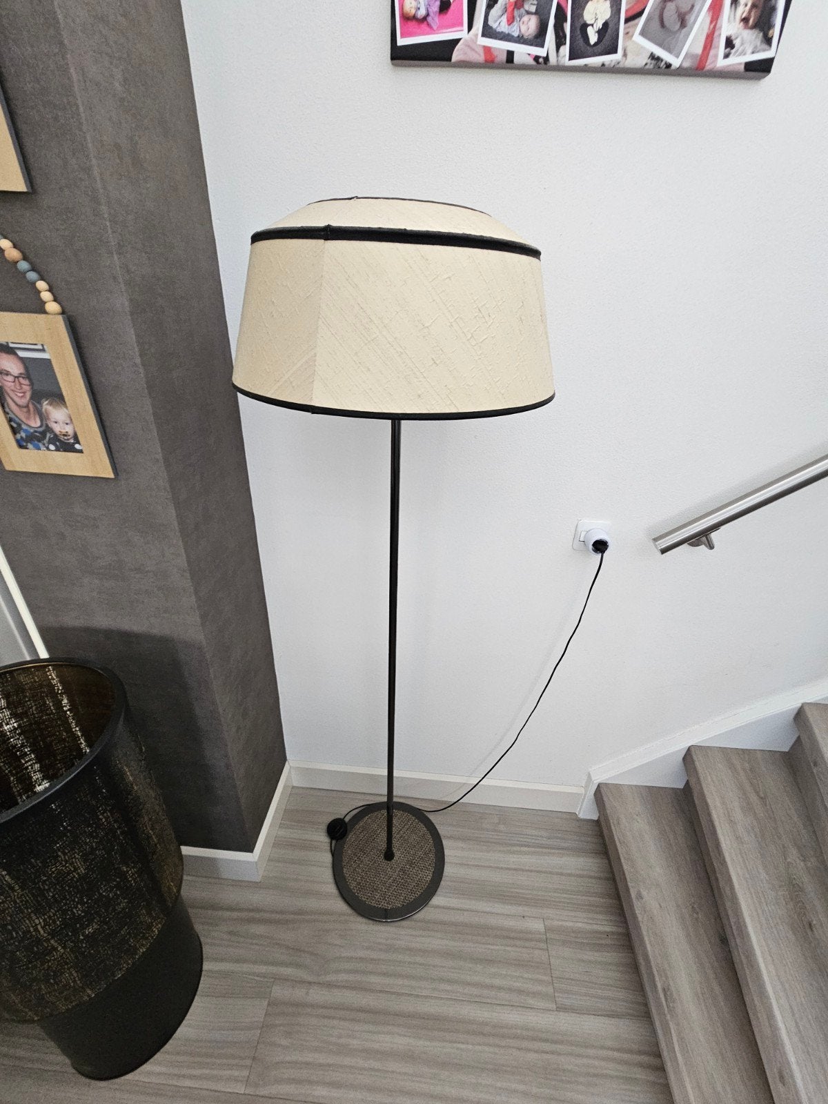 Natuzzi vloerlamp met design kap WD-022, Huis en Inrichting, Ophalen, Metaal, 150 tot 200 cm