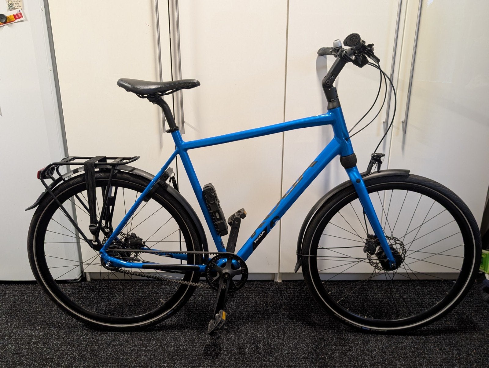Koga F3 4.0 belt 8 speed Alfine mt. XL, Fietsen en Brommers, Ophalen, Vering, Zo goed als nieuw, 57 tot 61 cm