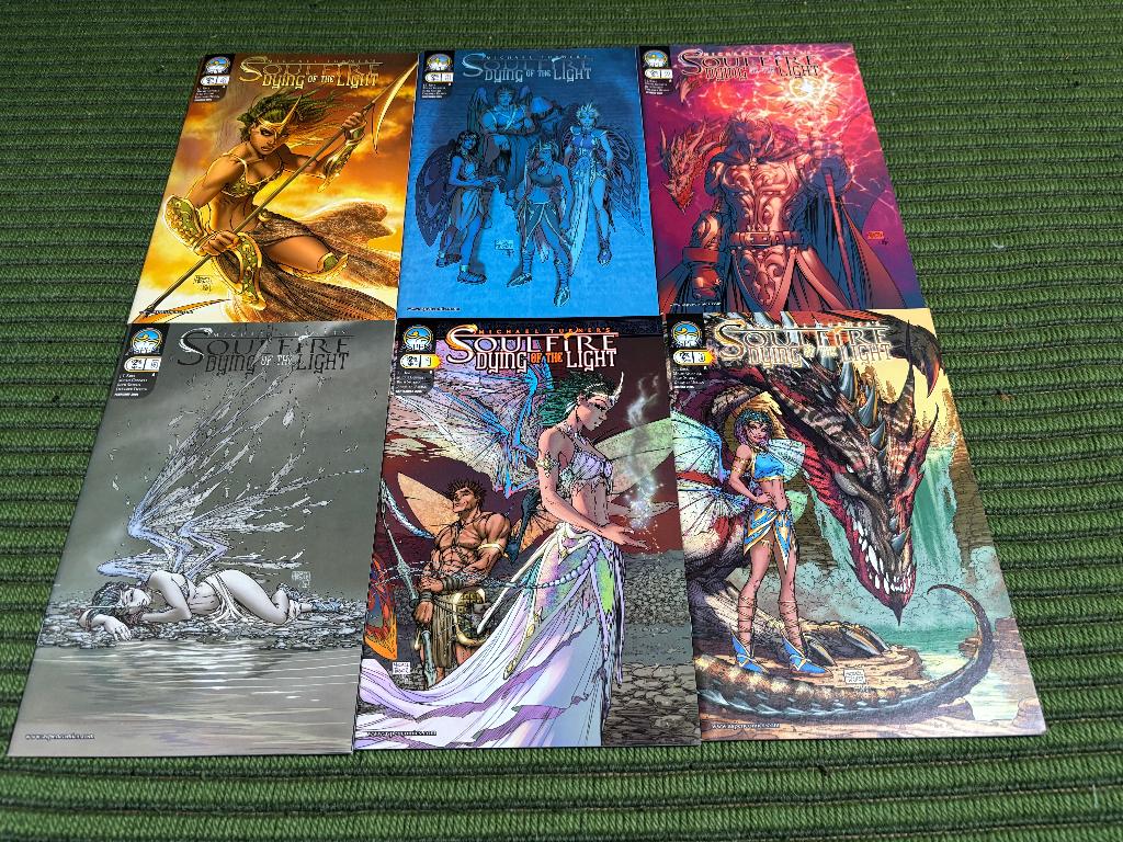 Soulfire Dying of the Light (0-5 compleet, 15 Euro), Complete serie of reeks, Ophalen of Verzenden, Gelezen, Amerika