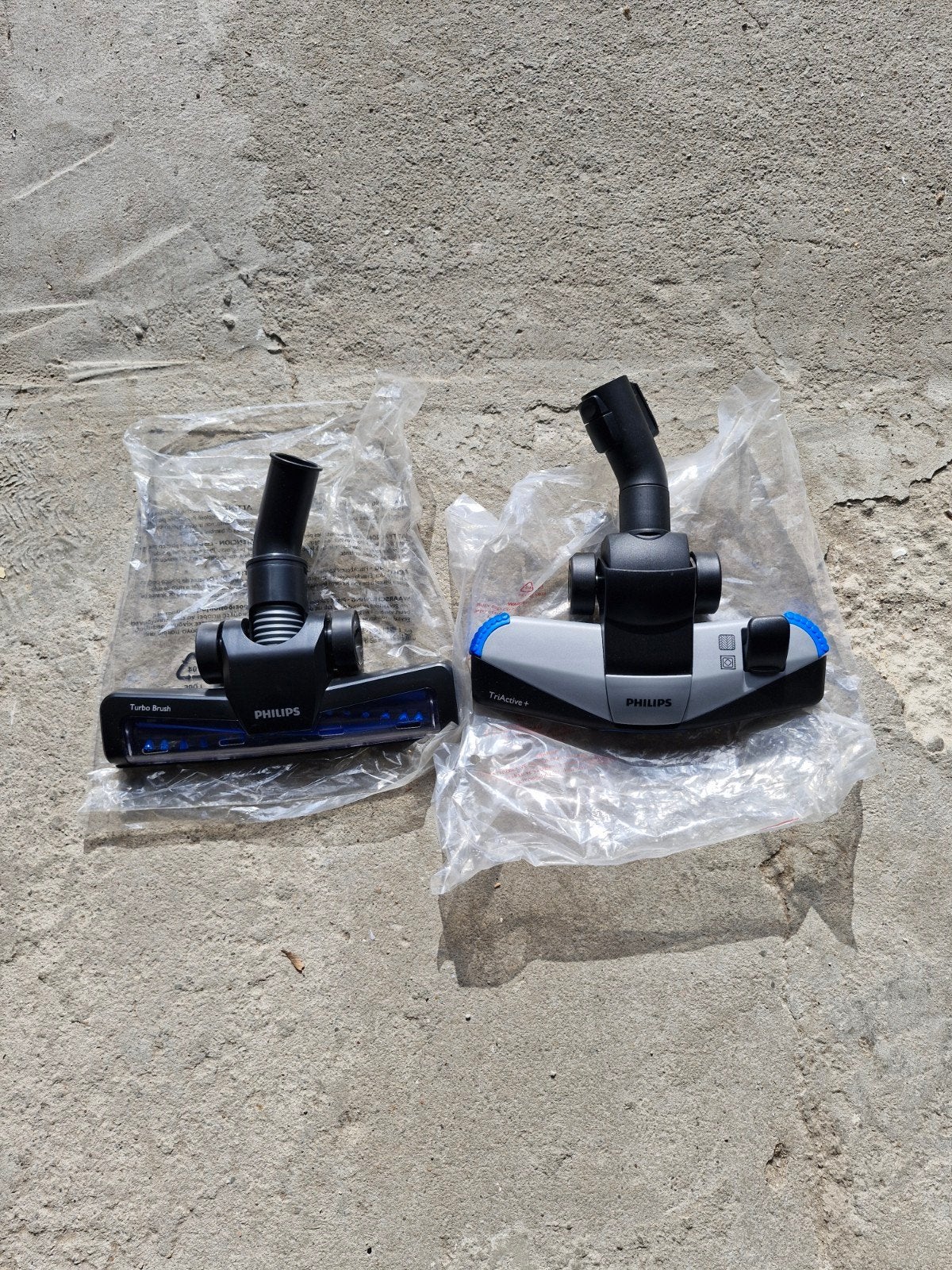 Philips TriActive+ en Turbo Brush stofzuigermondstukken, Witgoed en Apparatuur, Philips, Geschikt voor harde vloeren, Overige typen