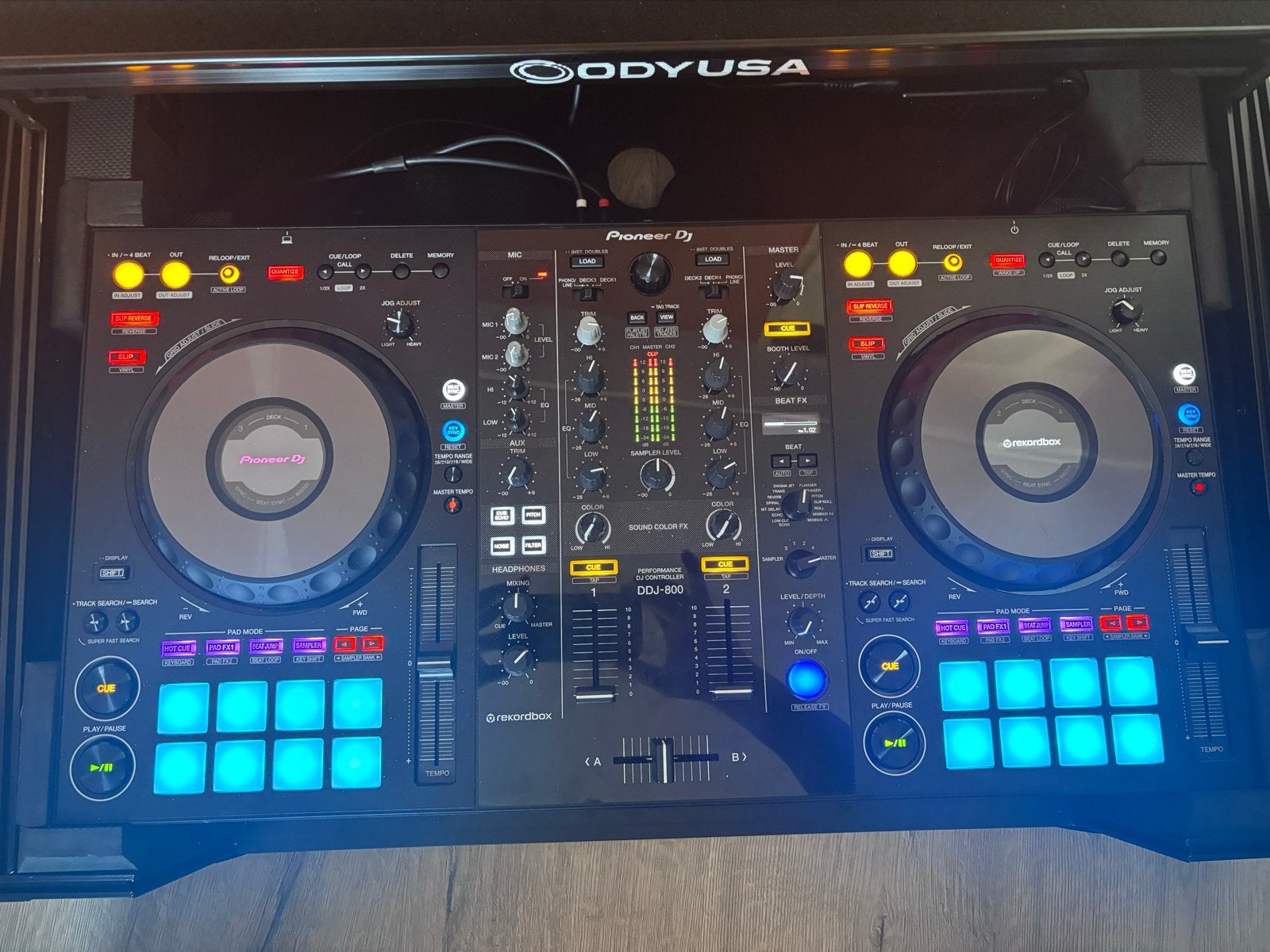 Super nette Pioneer DJ DDJ-800 incl. flightcase, Ophalen, Zo goed als nieuw, Dj-set, Pioneer