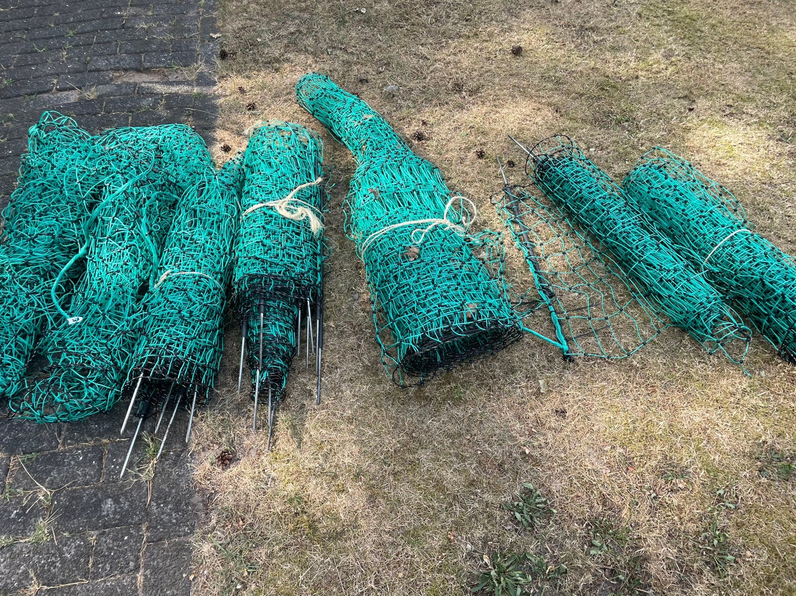 (Tijdelijke) afrastering, Ophalen of Verzenden, Gebruikt, 20 meter of meer, Overige typen
