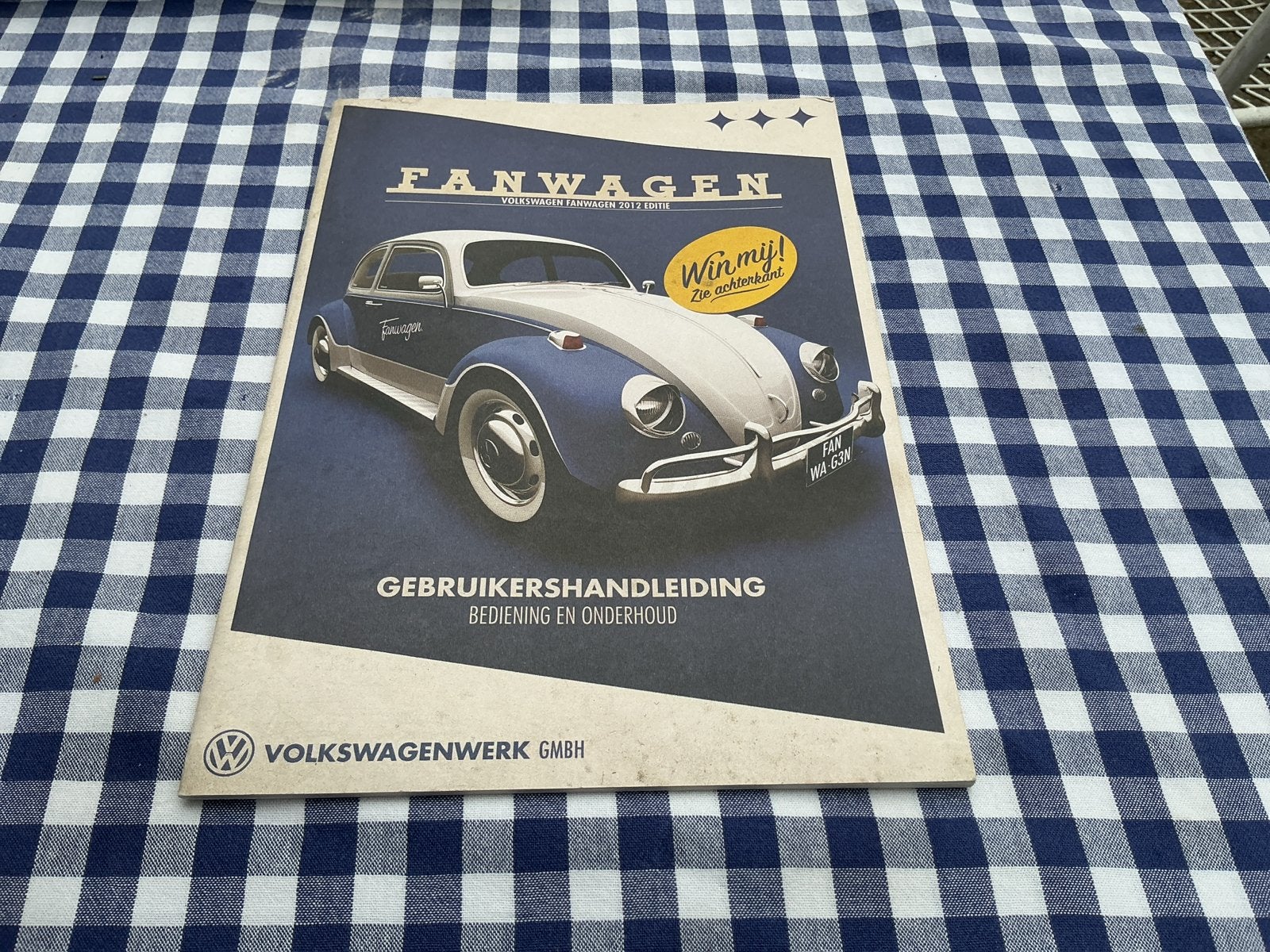 Volkswagen Fanwagen Gebruikershandleiding 2013 Editie, Ophalen of Verzenden, Zo goed als nieuw, Volkswagen