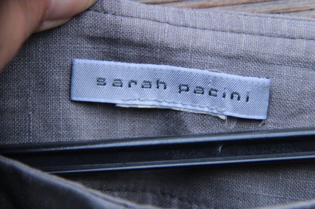 Broek grijs Sarah Pacini mt M/L Vaste prijs, Maat 38/40 (M), Sarah Pacini, Ophalen of Verzenden, Zo goed als nieuw