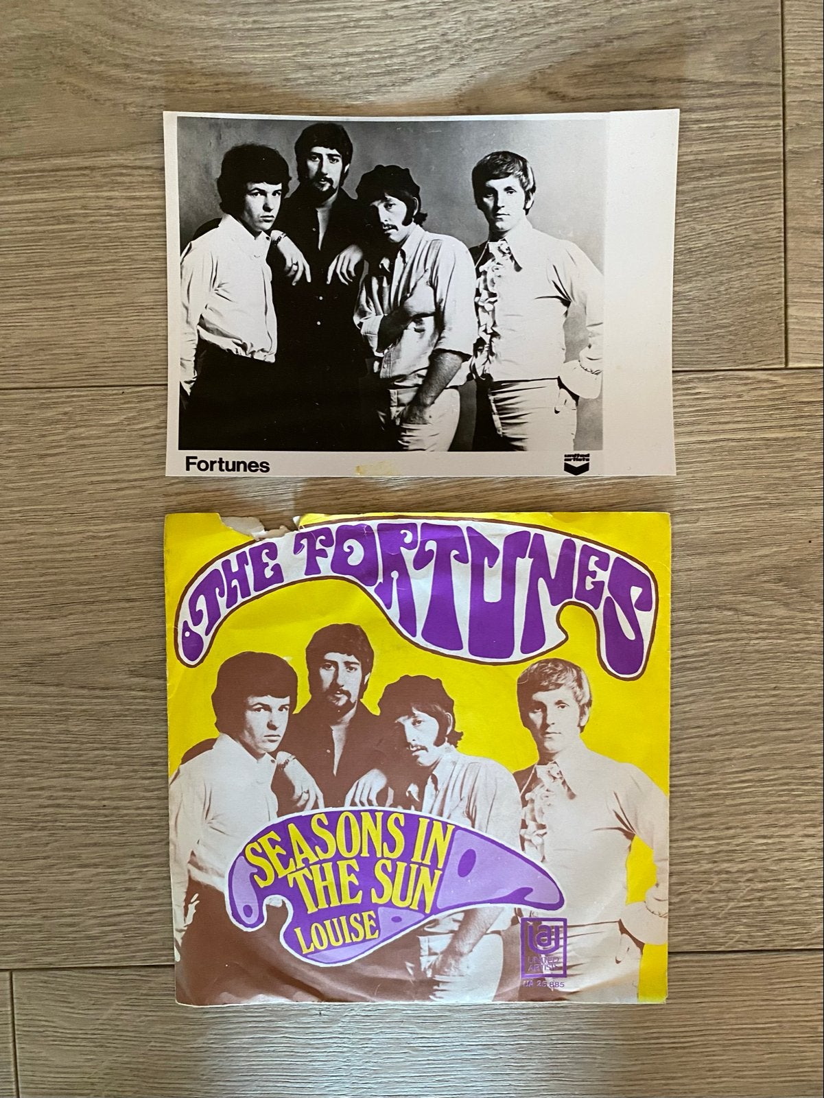 The Fortunes - Seasons in the sun  + promo foto, Cd's en Dvd's, Gebruikt, 7 inch, Pop, EP