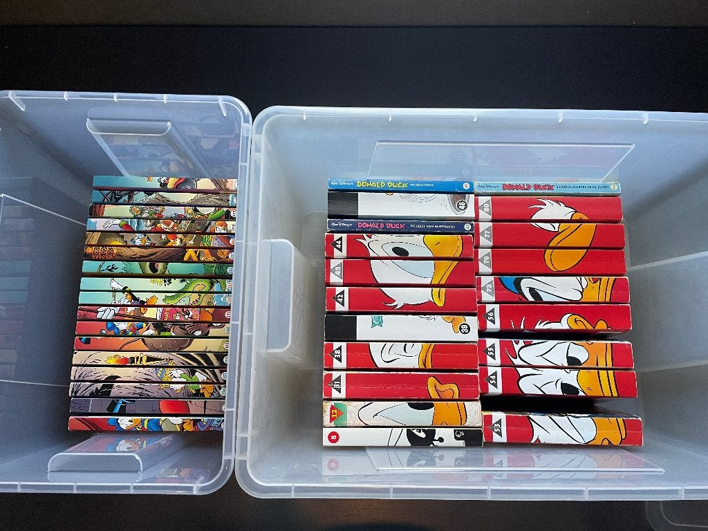 C700 Disney Donald Duck Heel veel pockets, Meerdere stripboeken, Ophalen of Verzenden, Gelezen, Donald Duck