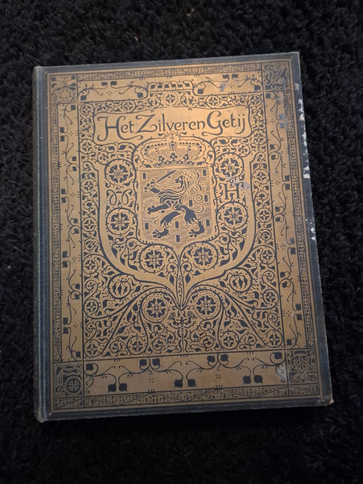 Het Zilveren Getij - Antiek Boek met Verweerde Pagina, Boeken, Ophalen of Verzenden, Gelezen, Onbekend, Nederland