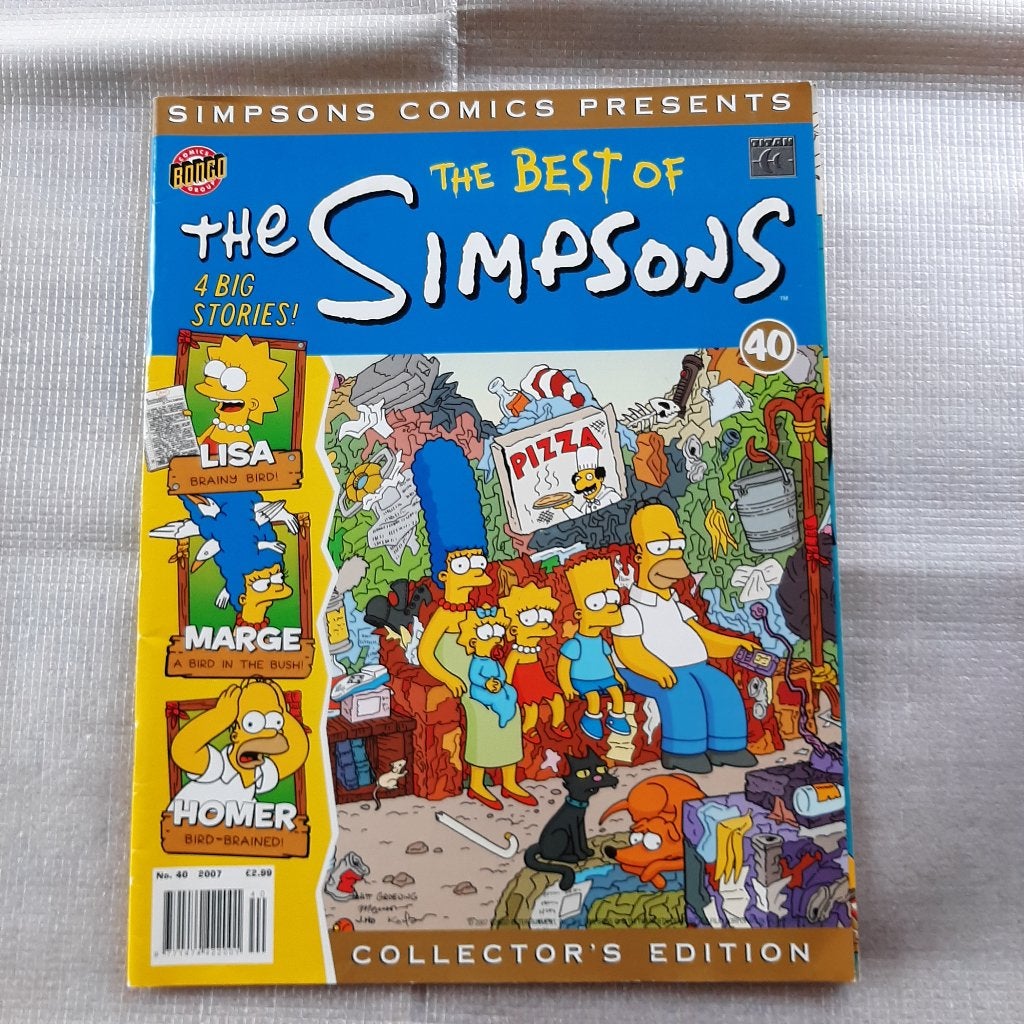 The best of the Simpsons - collector's edition - no. 40 2007, Boeken, Eén stripboek, Ophalen, Gelezen