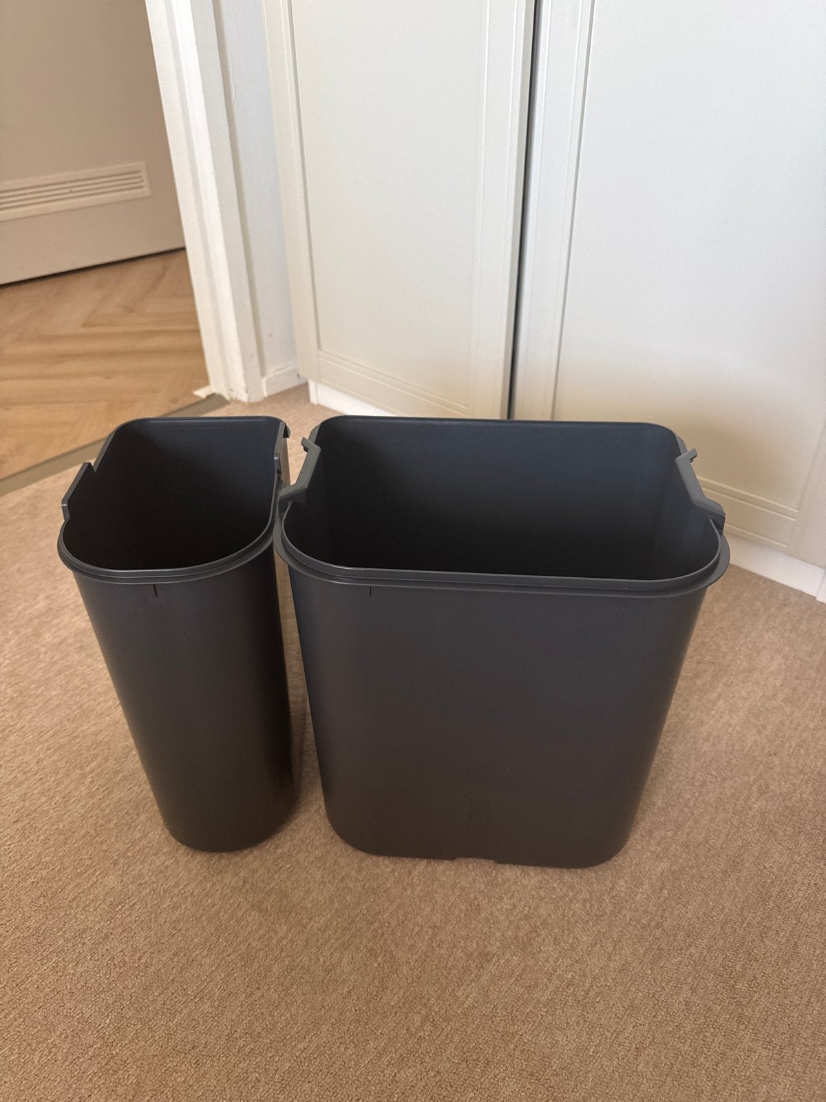 Brabantia afvalemmer binnenemmers - 11 en  23L, 10 tot 20 liter, Ophalen of Verzenden, Zo goed als nieuw, Kunststof