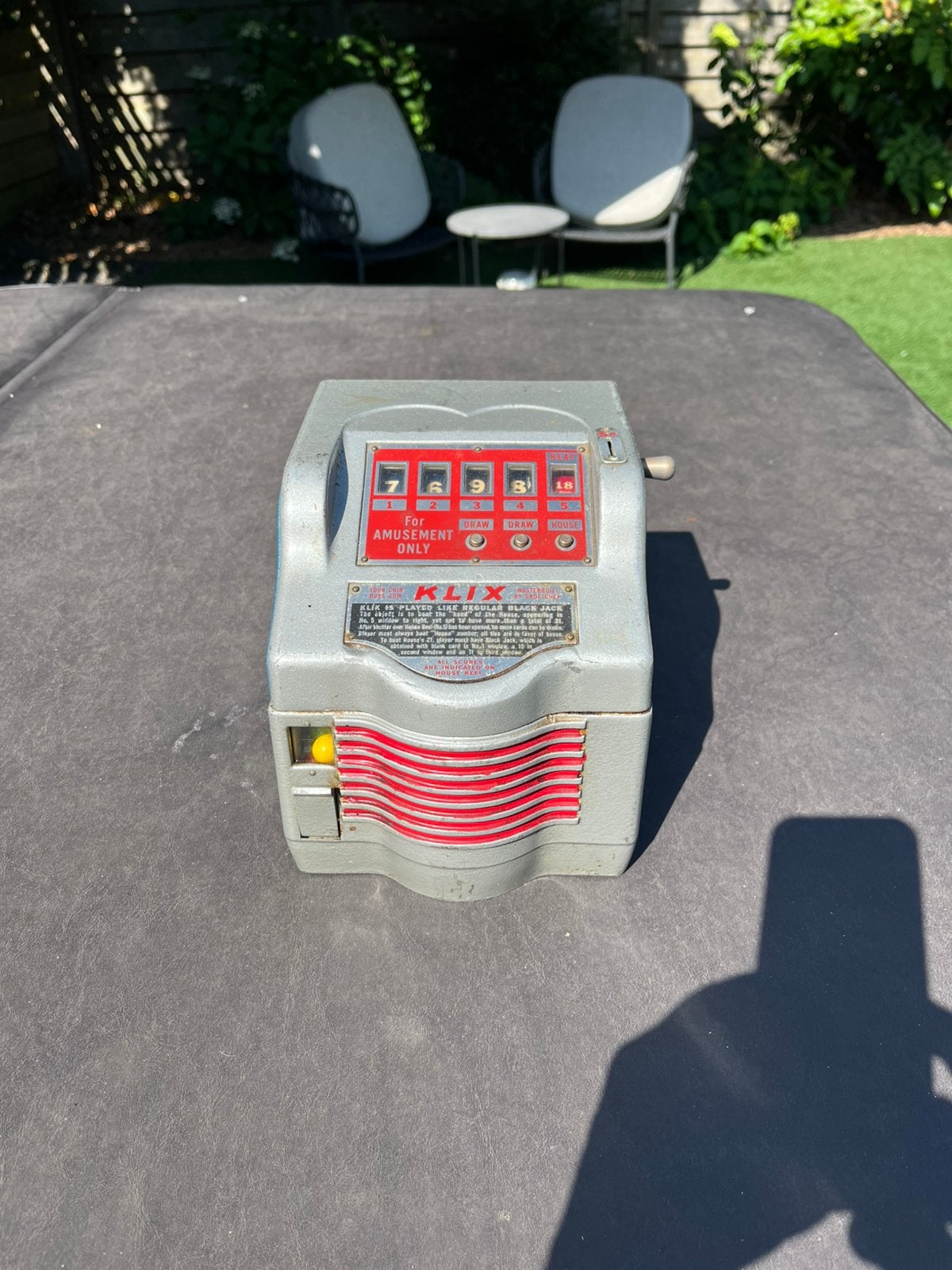 Groetchen Klix blackjack trade stimulator, Ophalen of Verzenden, Gebruikt