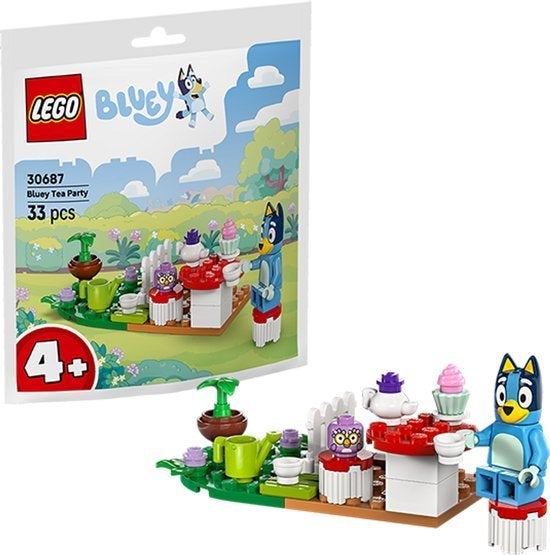 LEGO 30687 Bluey Theekransje (Paperbag), Overige thema's, Lego, Nieuw, Ophalen of Verzenden