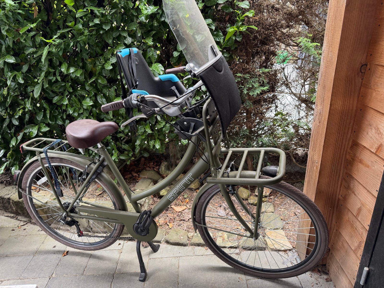 Spirit transportfiets dames, Terugtraprem, Gebruikt, Versnellingen, 50 tot 53 cm