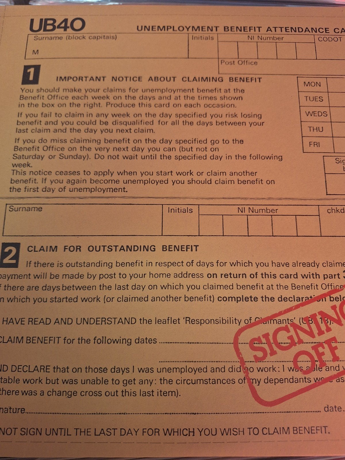UB40 Signing Off, 2-LP, 1980, LP, Ophalen of Verzenden, 12 inch, Dubbel-LP