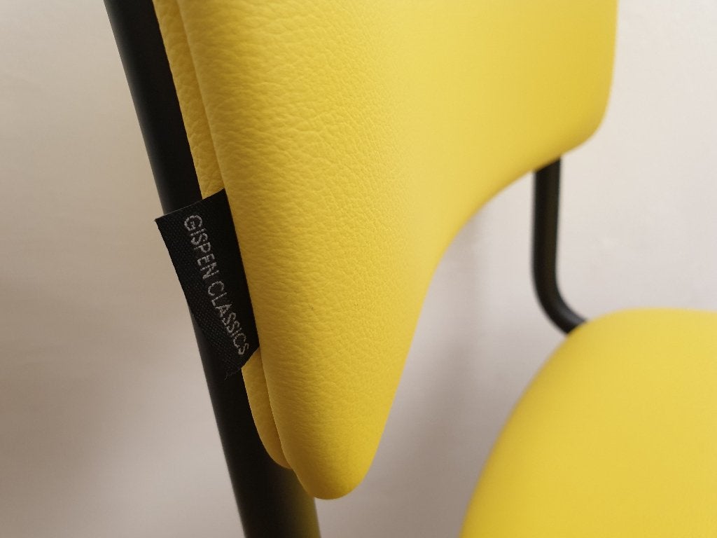 Gispen 101 XL  zwart slede frame, Ophalen, Zo goed als nieuw, Zwart, Eén