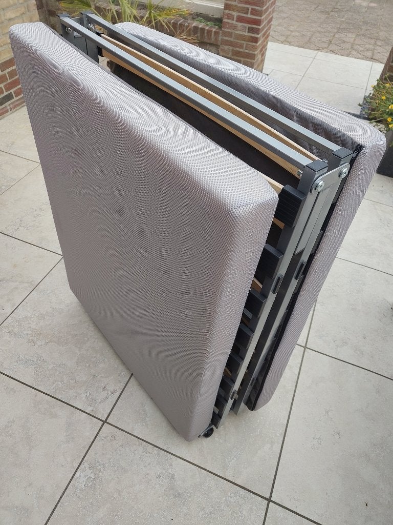 opklapbed, Ophalen, Eenpersoons, Zo goed als nieuw, 80 cm