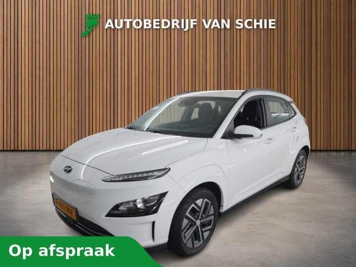 Hyundai KONA EV Comfort 64 kWh 3-Fase 1e-Eig. & Dealer-Onder, Auto's, Zwart, Wit, Origineel Nederlands, 64 kWh