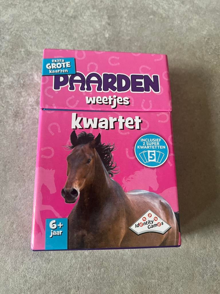 Paardenweetjes kwartet, Ophalen, Zo goed als nieuw, Kwartet(ten)