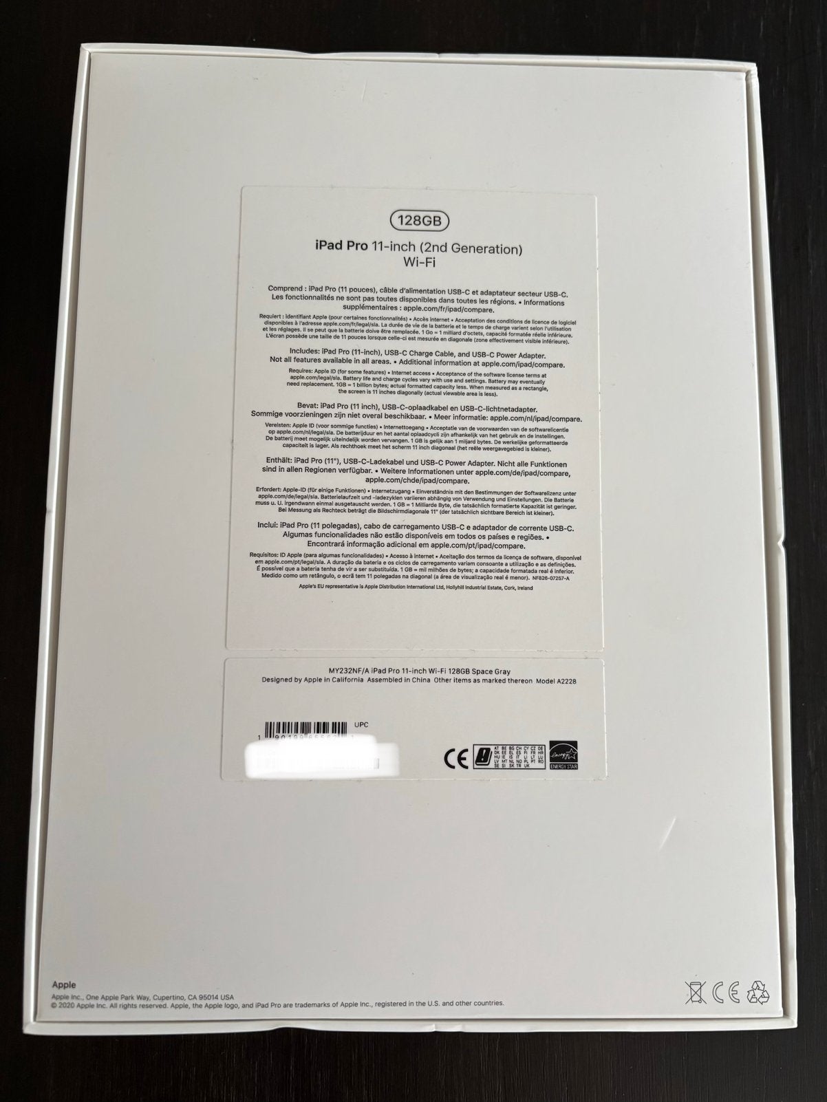Foto 15 van iPad Pro 11 inch 128Gb (2e generatie) z.g.a.nw.