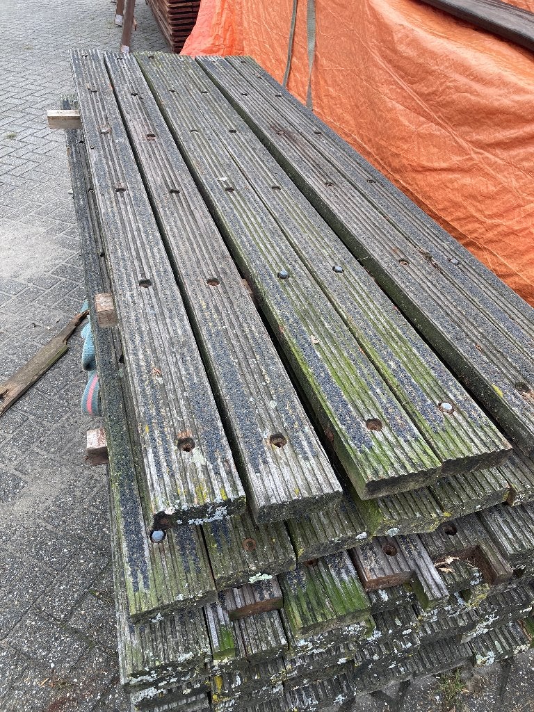 hardhouten planken vlonderplanken, Tuin en Terras, Ophalen, 250 cm of meer, Planken, Hardhout