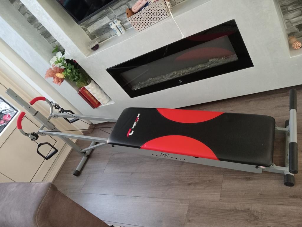 Christopeit Sport Germany Krachtstation / Roeitrainer, Ophalen, Zo goed als nieuw, Benen, Krachtstation