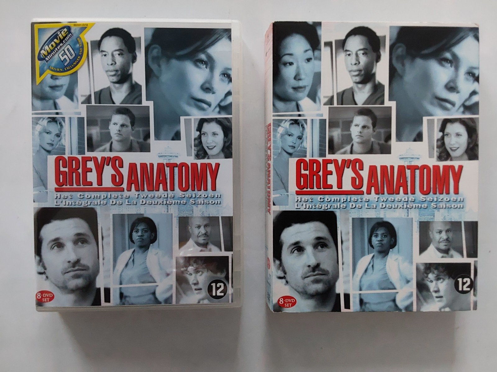 Grey ' s Anatomy Het Complete Tweede Seizoen  8 DVD - set, Cd's en Dvd's, Engels, Nederlands, Drama, Ophalen of Verzenden