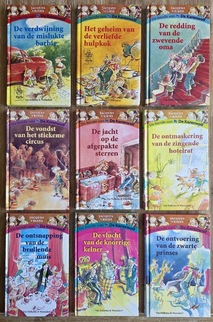 De bende van De Korenwolf - Jacques Vriens - Groep  5 + 6, Ophalen of Verzenden, Zo goed als nieuw, Jacques Vriens, Fictie algemeen