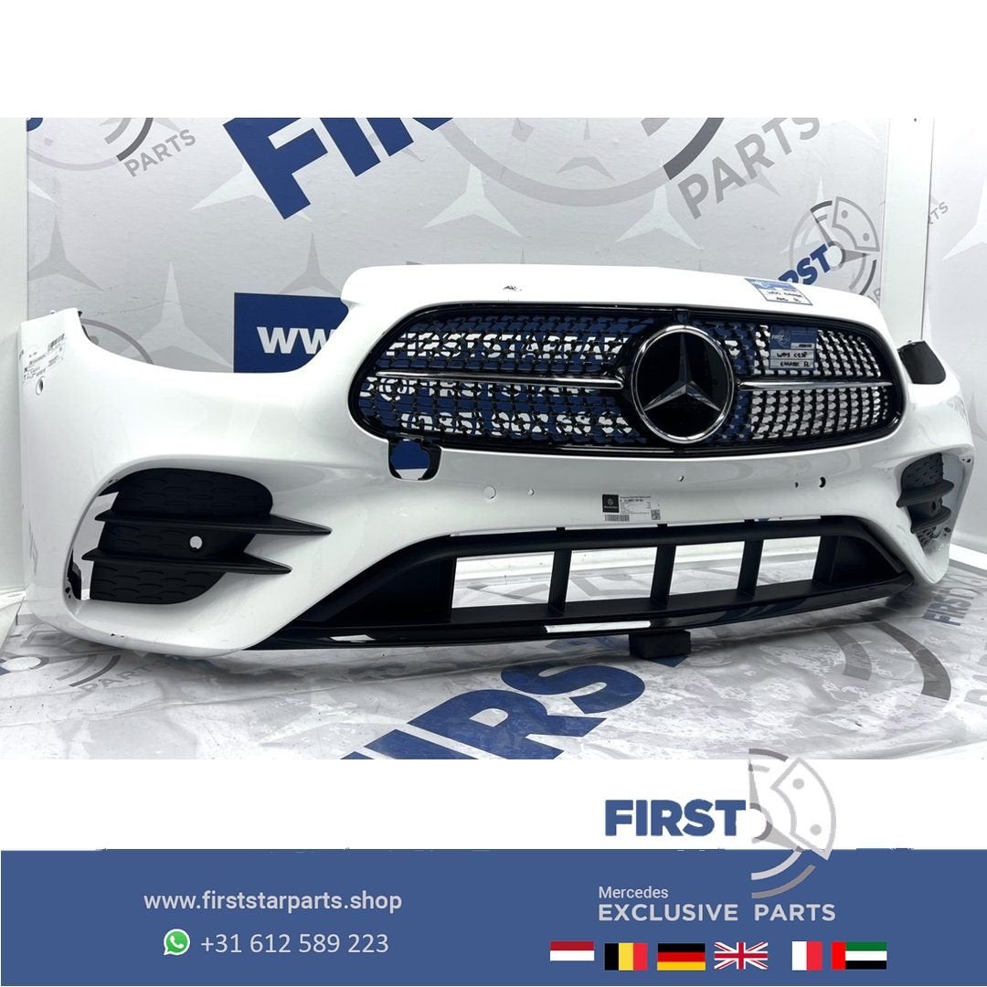 W213 BUMPER FACELIFT AMG VOORBUMPER E Klasse + Mercedes DIAM, Gebruikt, -, Voor, Ophalen of Verzenden