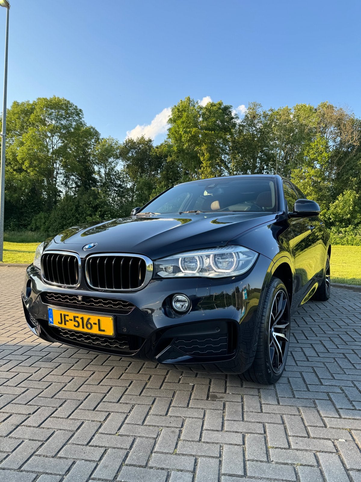 BMW X6 3.0 D Xdrive 30D AUT 2016 Zwart, Auto's, Automaat, 2993 cc, Zwart, Diesel