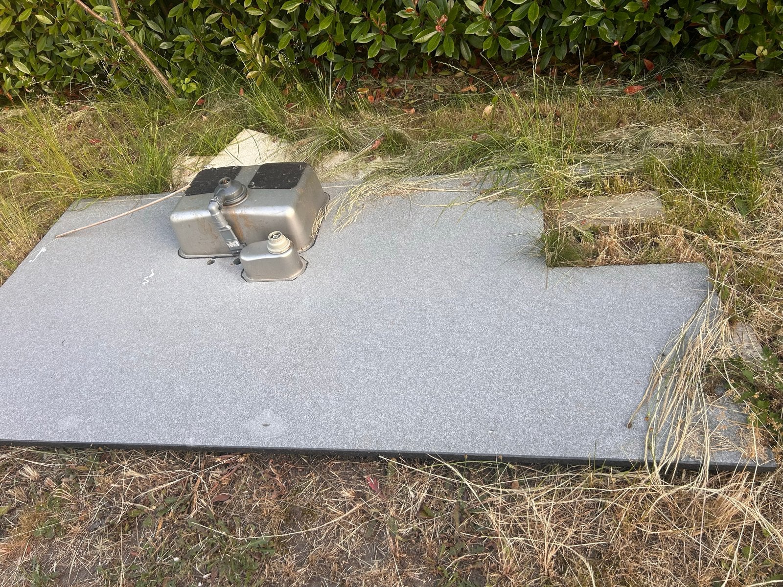 Graniet / marmer keukenbladen – 3 cm dik, Ophalen, Gebruikt