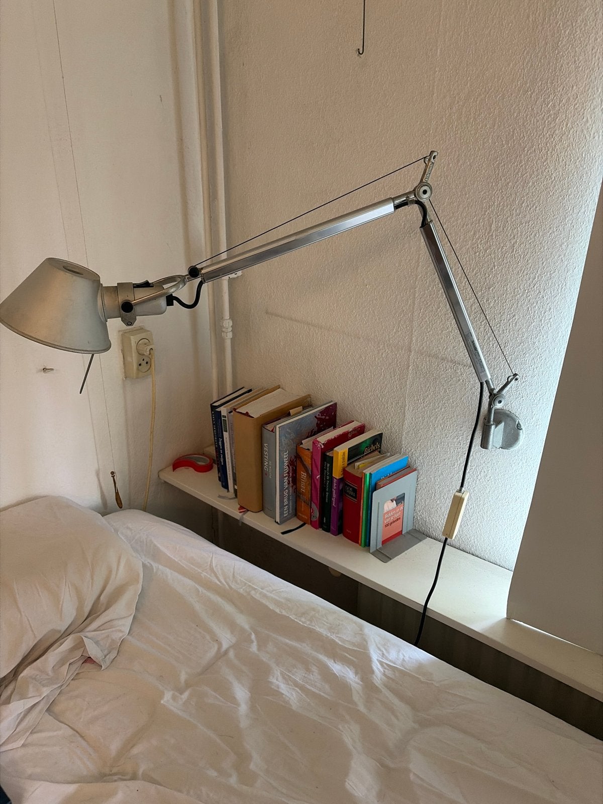 Artemide Tolomeo Mini wandlamp - Ophalen Den Haag, Ophalen, Gebruikt, E27 (groot), Leeslamp
