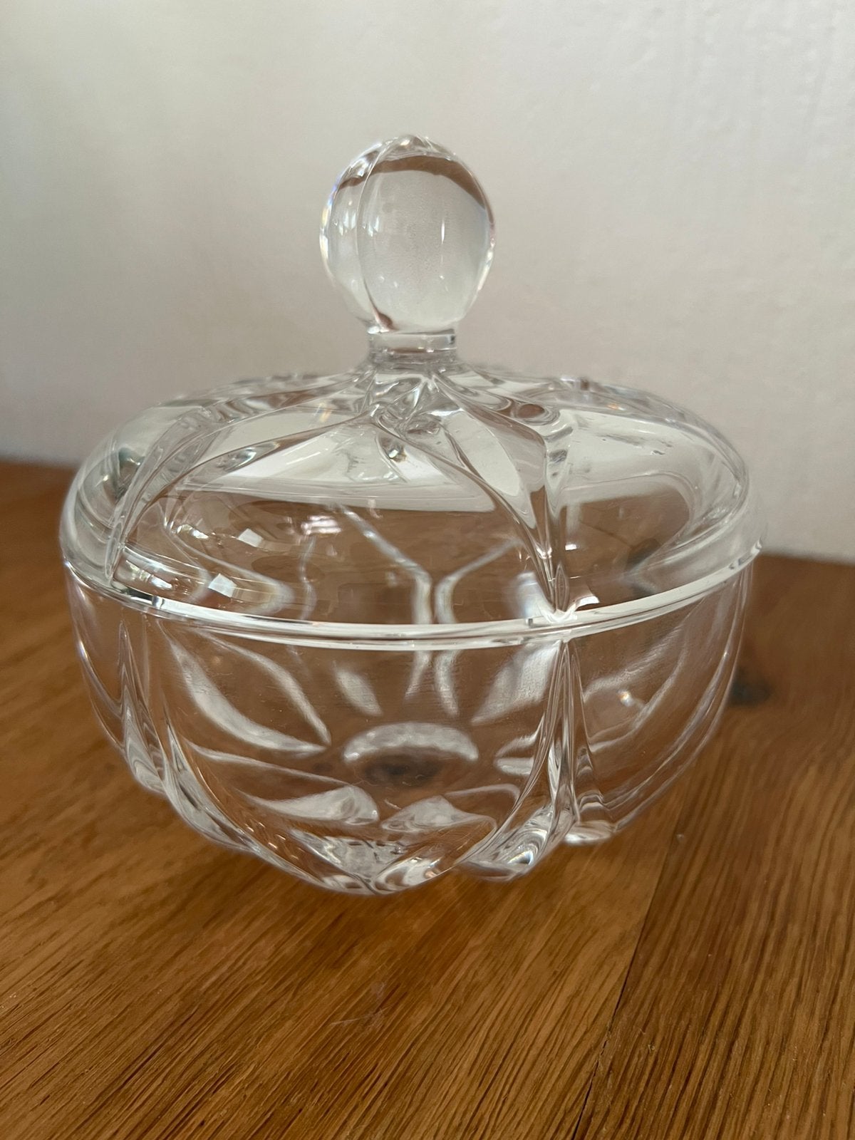 Nachtmann Krokus kristallen bonbonnière met deksel – vintage, Ophalen of Verzenden