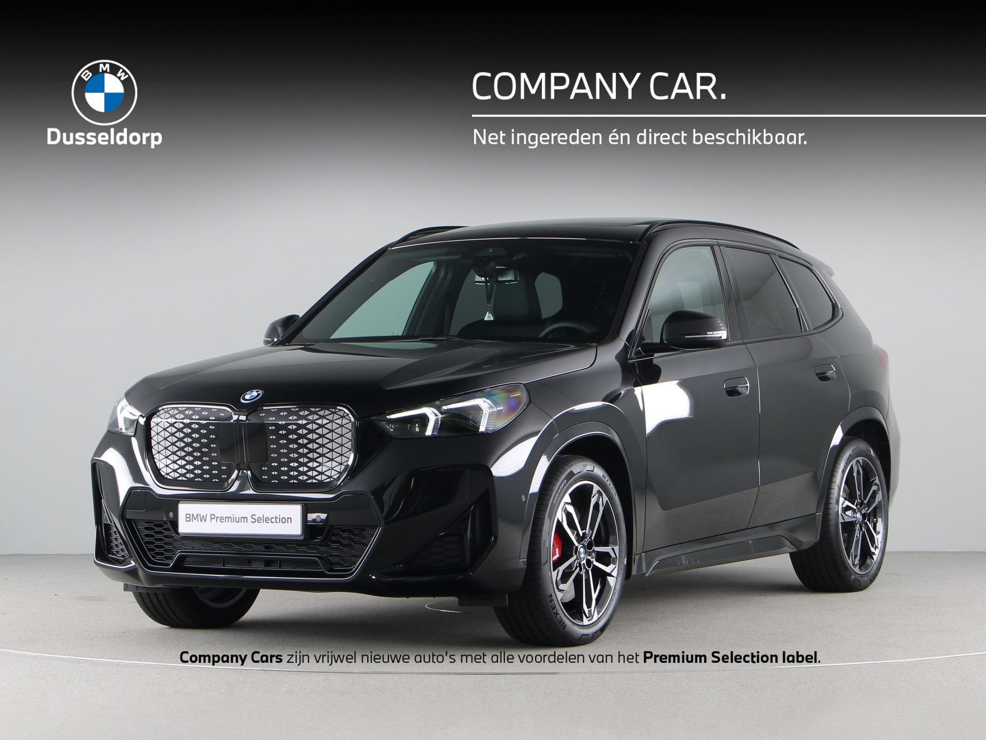 BMW iX1 eDrive20 67 kWh M Sport Edition (bj 2026, automaat), 514 km, Met garantie (alle), 24 min, Zwart