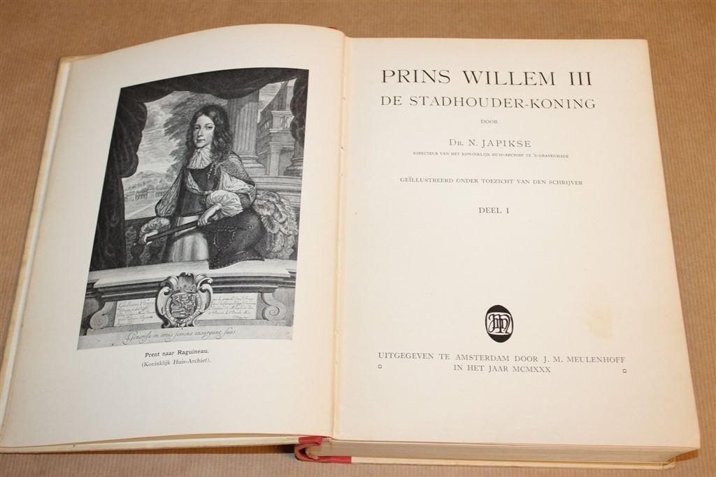 Prins Willem III — Stadhouder-Koning Deel 1 — Japikse 1930, Boeken, Geschiedenis | Vaderland, Ophalen of Verzenden, Gelezen