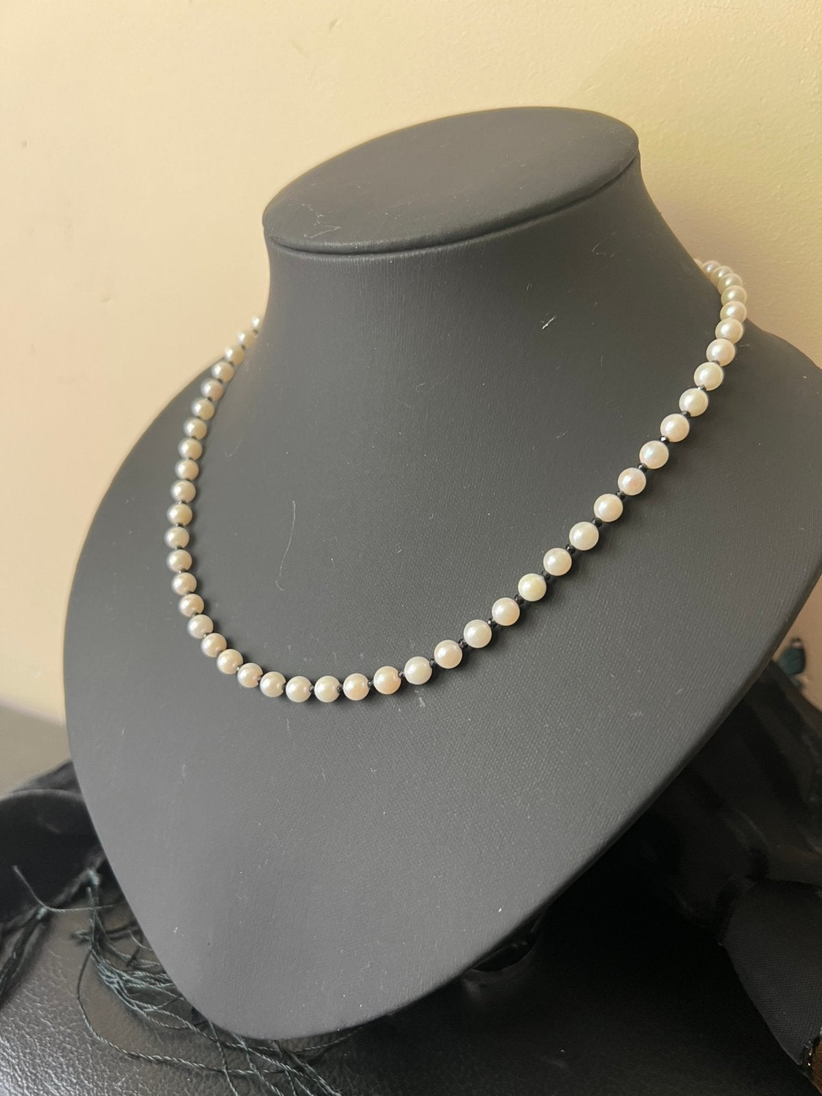 AKOYA zoutwater parel spinel beschermt geluk one of a kind, Wit, Magnolia11, Nieuw, Ophalen of Verzenden