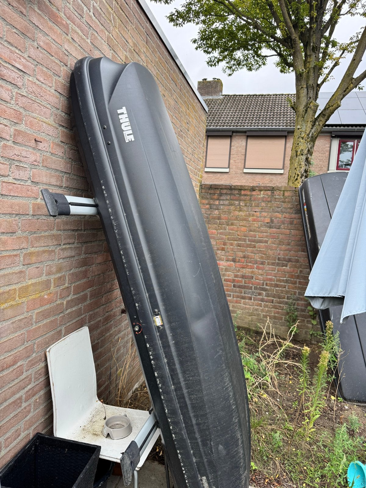 Thule Dakkoffer met Draagstangen, Ophalen of Verzenden, Gebruikt