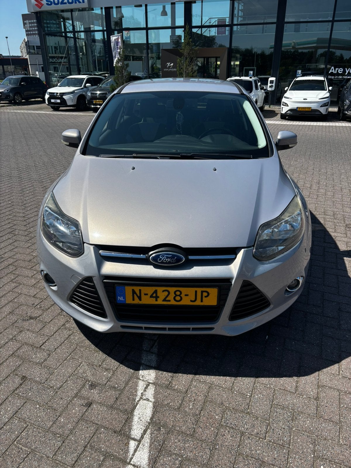Ford Focus 1.0 Ecoboost 74KW Wagon 2012 Grijs, Auto's, Ford, Particulier, Focus, Airconditioning, Alarm, Automatische klimaatregeling