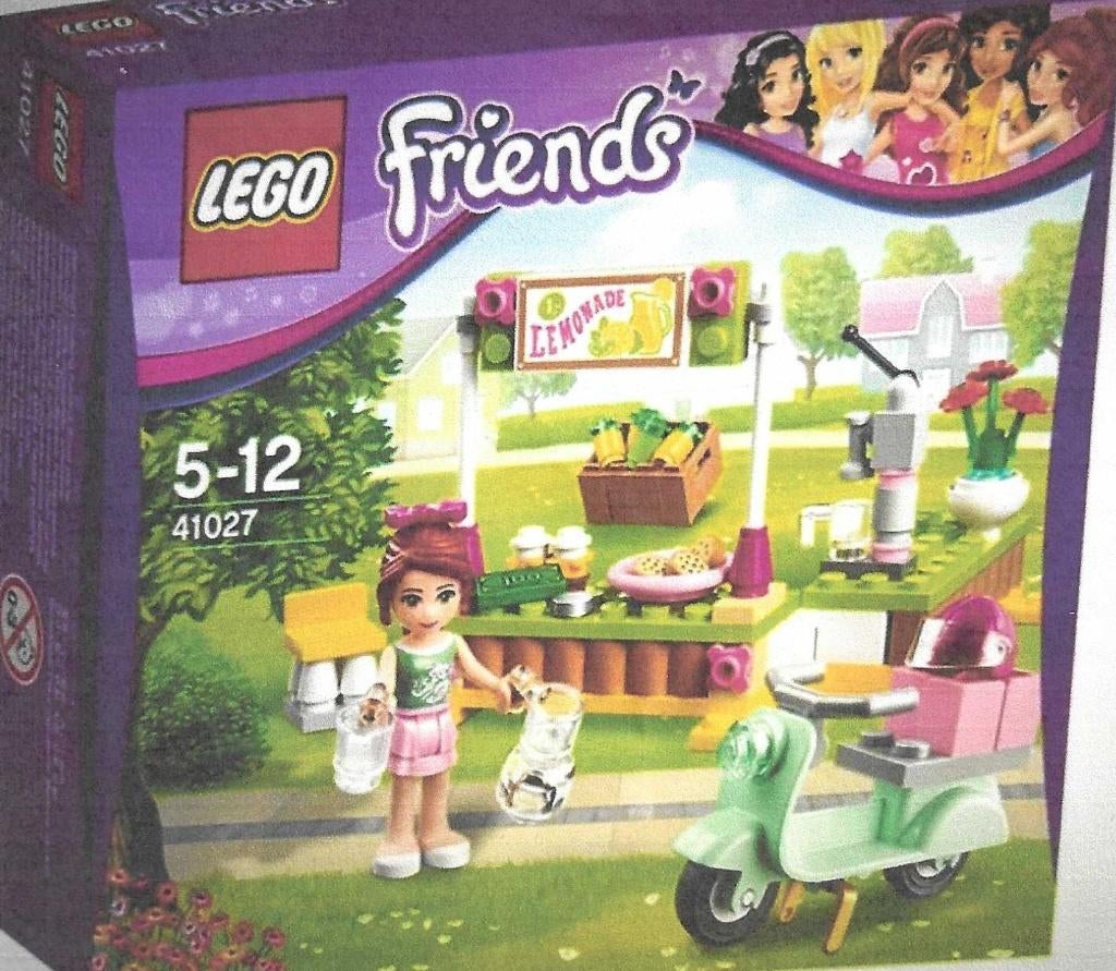 Lego Friends 41027 Mia’s Limonadekraam, Lego, Ophalen of Verzenden, Zo goed als nieuw, Compleet