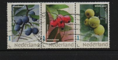 ‹(•¿•)› nl m0104 vruchten combinatie [lees], Verzenden, Na 1940, Gestempeld