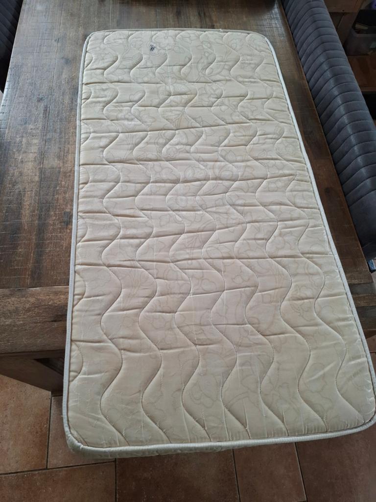 Ledikantmatras 60x120, Ophalen, Gebruikt, Minder dan 140 cm, Matras