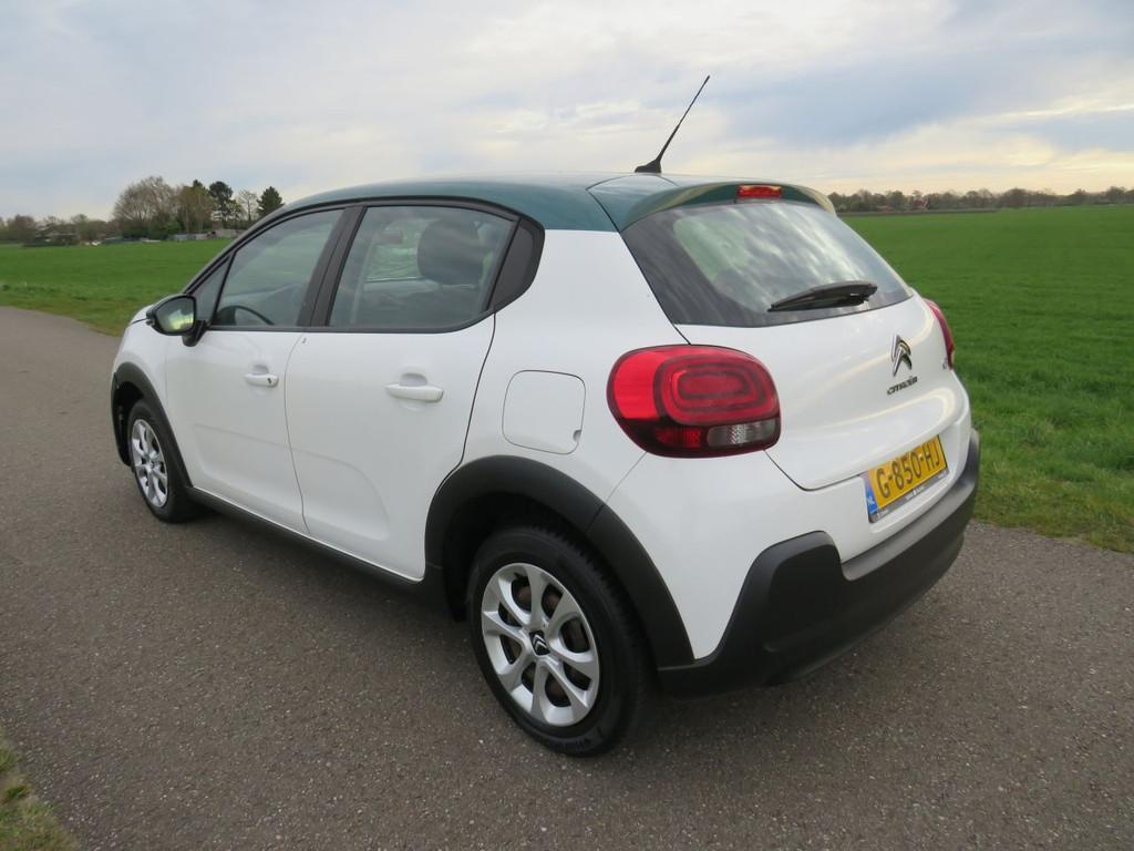 Citroën C3 1.2 Pure Tech 83pk 5drs Airco 2019 Navigatie, Auto diversen, Schadeauto's, 1199 cc, Citroën, Wit, Handgeschakeld