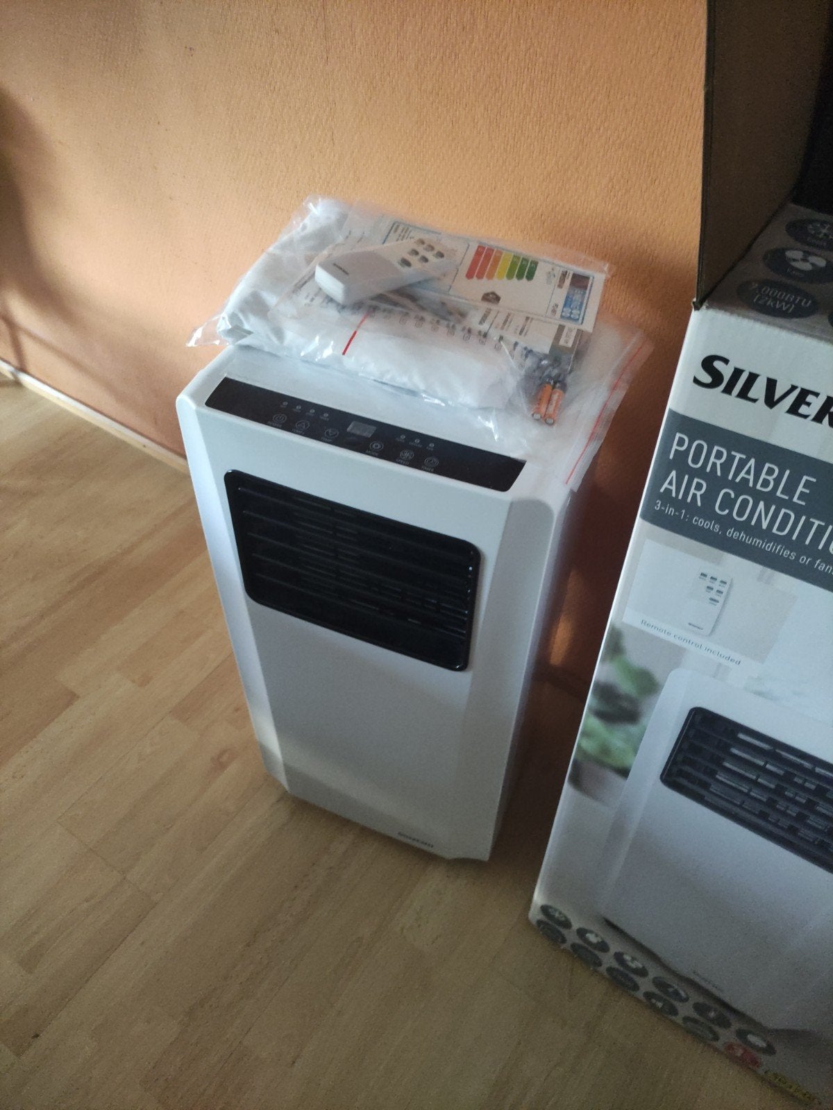 Silvercrest Mobiele Airco 7000 BTU, Ophalen, Minder dan 60 m³, Ventileren, 3 snelheden of meer