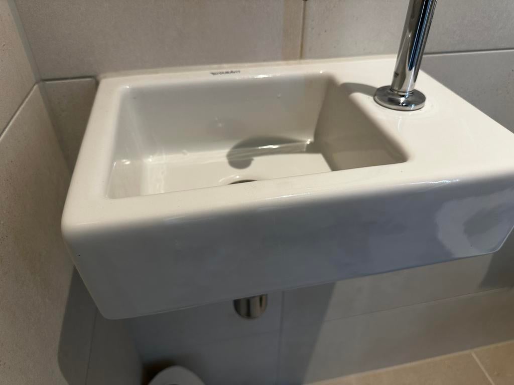 Duravit Vero Air Fontein - 38x25cm, Ophalen, Zo goed als nieuw, Toilet