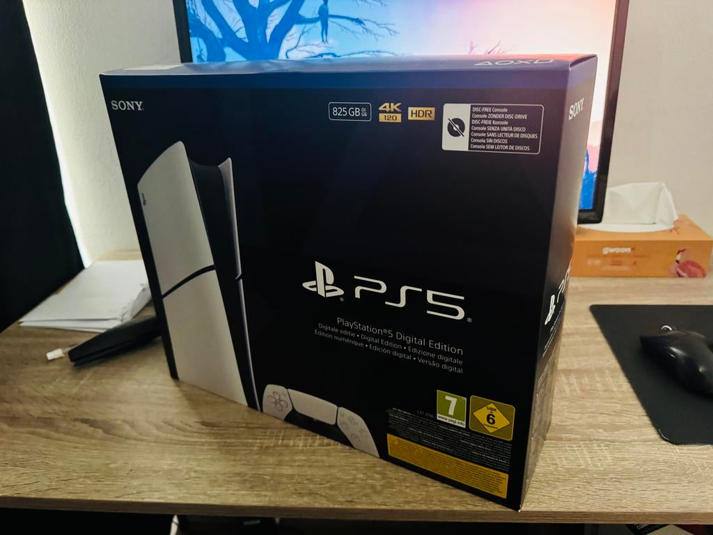 PS5 Digital Edition - Nieuw in doos ongeopend!, Spelcomputers en Games, Spelcomputers | Sony PlayStation 5, Ophalen, Nieuw, Playstation 5 Digital